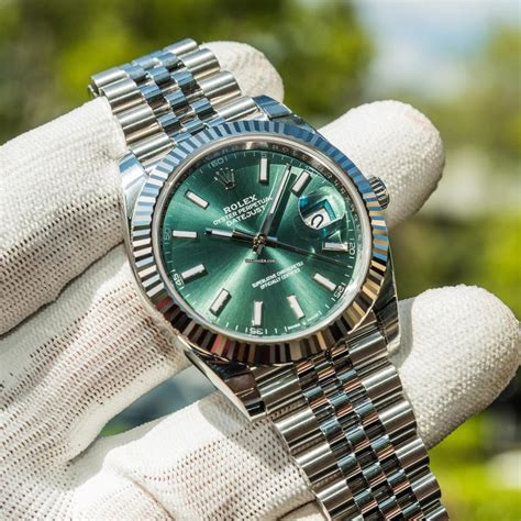 date just green rolex|rolex datejust green dial 41mm.